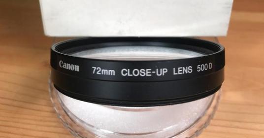 Canon Lente Close-Up Lens 500d - foto Macro usato Canon Lente Close-Up Lens 500d - foto Macro usato
