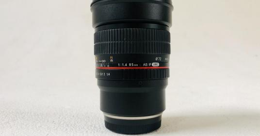 SAMYANG F1.4/85mm AS IF UMC per Fuji X SAMYANG F1.4/85mm AS IF UMC per Fuji X
