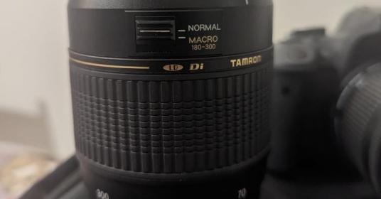 Canon Eos 750D + obiettivo Tamron 70-300