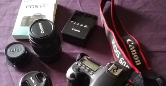 Canon EOS 60D corredata