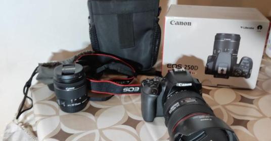 Canon EOS 250d + EF 24-105mm f/4L IS II USM + EF-S 18-55mm f/4-5.6 IS Canon EOS 250d + EF 24-105mm f/4L IS II USM + EF-S 18-55mm f/4-5.6 IS