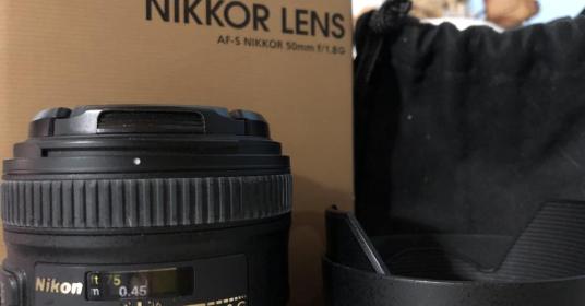 Nikkor lens AFS NIKKOR 50mm f/1.8G Nikkor lens AFS NIKKOR 50mm f/1.8G