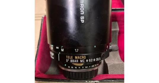 TAMRON SP TELE MACRO 5° BBAR MC 82/30.5 1:8 500mm