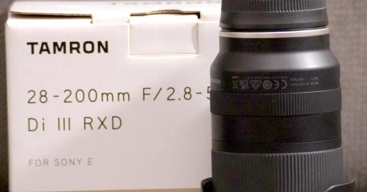 Tamron 28-200mm f2,8-5,6 Di III RXD Sony E-MOUNT USATO MA PERFETTO