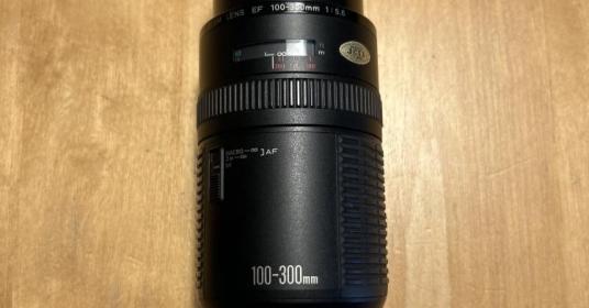 Obiettivo Canon EF 100-300 f5.6