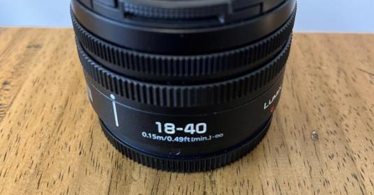 Panasonic Lumix S-R1840E 18-40 mm F4.5-6.3 L-Mount Panasonic Lumix S-R1840E 18-40 mm F4.5-6.3 L-Mount