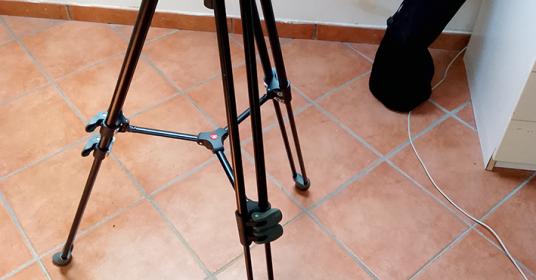 Treppiede professionale per video Manfrotto 701 hdv con borsa Treppiede professionale per video Manfrotto 701 hdv con borsa