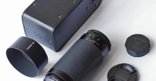 TAMRON SP lenses 70-210mm f/3.5 - telemacro (19AH)