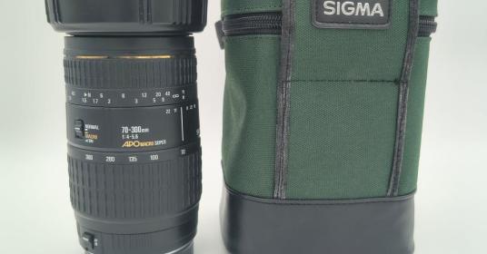 Sigma 70-300mm f/4-5.6 APO Macro Super per Canon USATO Sigma 70-300mm f/4-5.6 APO Macro Super per Canon USATO